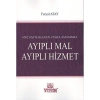 Ayıplı Mal Ayıplı Hizmet
