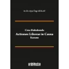 Ceza Hukukunda Actiones Liberae in Causa Kuramı