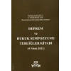 Deprem ve Hukuk Sempozyumu Tebliğler Kitabı