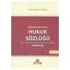 Hukuk Sözlüğü