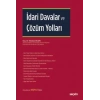İdari Davalar ve Çözüm Yolları