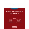 Kabahatler Hukuku Yazıları - II