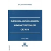 Kurumsal Anayasa Hukuku Hükümet Sistemleri Cilt VI/II