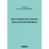 Milletlerarası Özel Hukukta Kişisel Verilerin Korunması