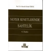 Noter Senetlerinde Sahtelik