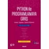 Python İle Programlamaya Giriş Kavram – Uygulama – Çözümlü Problemler