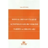Sosyal Devlet İlkesi Açısından Gelir Vergisi Tarife ve Oranları