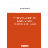 Türk Ceza Hukuku Bağlamında Ne Bis İn İdem İlkesi