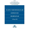 XI. Genç Vergi Hukukçuları Sempozyumu Bildiri Kitabı
