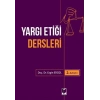 Yargı Etiği Dersleri
