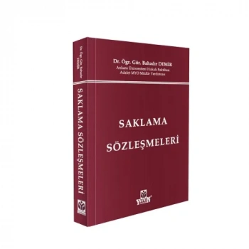 Saklama Sözleşmeleri