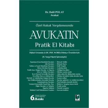 Özel Hukuk Yargılamasında Avukatın Pratik El Kitabı