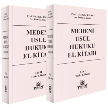 Medeni Usul Hukuku El Kitabı ( 2 Cilt – Takım )