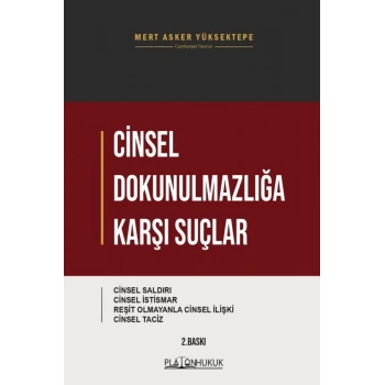 Cinsel Dokunulmazlığa Karşı Suçlar