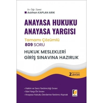 HMGS Anayasa Hukuku – Anayasa Yargısı Soru Bankası 809 Soru Tamamı Çözümlü