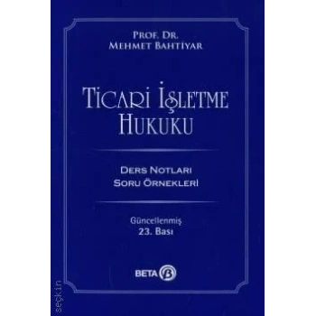 Ticari İşletme Hukuku