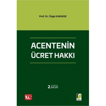 Acentenin Ücret Hakkı