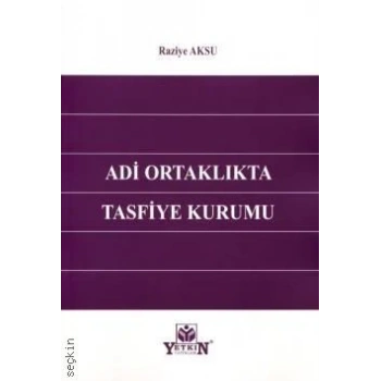 Adi Ortaklıkta Tasfiye Kurumu