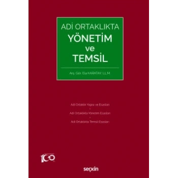 Adi Ortaklıkta Yönetim ve Temsil