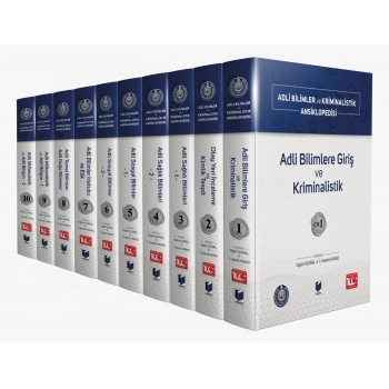 Adli Bilimler ve Kriminalistik Ansiklopedisi (10 Cilt)
