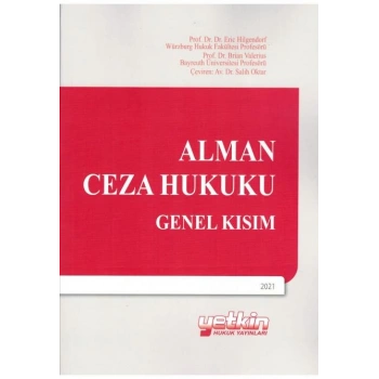 Alman Ceza Hukuku Genel Kısım