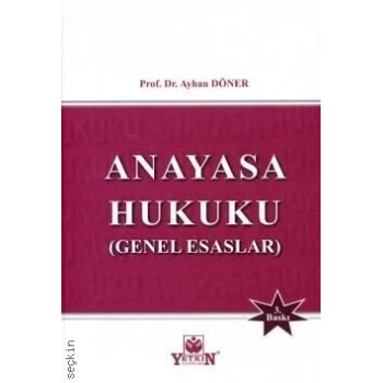 Anayasa Hukuku Genel Esaslar