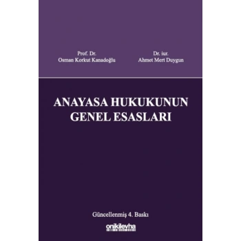Anayasa Hukukunun Genel Esasları