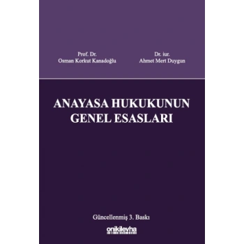 Anayasa Hukukunun Genel Esasları