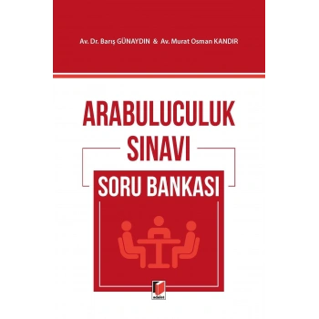 Arabuluculuk Sınavı Soru Bankası