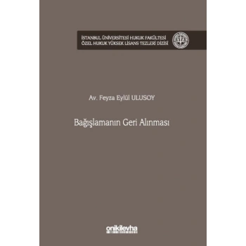 Bağışlamanın Geri Alınması