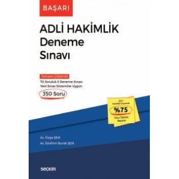 Başarı – Adli Hakimlik Deneme Sınavı