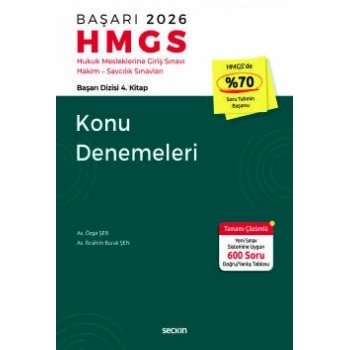 BAŞARI – HMGS Konu Denemeleri