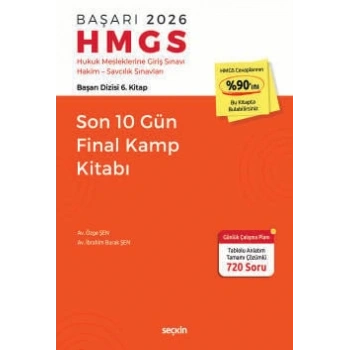 BAŞARI HMGS Son 10 Gün Final Kamp Kitabı