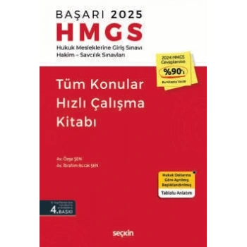 Başarı – HMGS Tüm Konular Hızlı Çalışma Kitabı