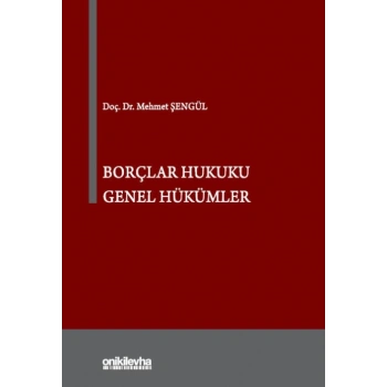 Borçlar Hukuku Genel Hükümler