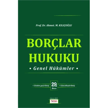 Borçlar Hukuku Genel Hükümler