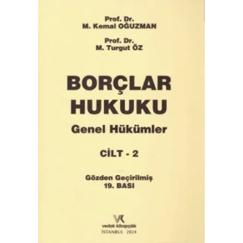 Borçlar Hukuku Genel Hükümler C: 2