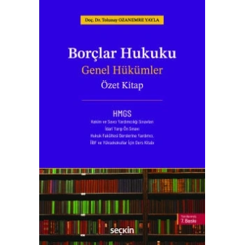 Borçlar Hukuku Genel Hükümler – Özet Kitap –