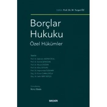 Borçlar Hukuku Özel Hükümler