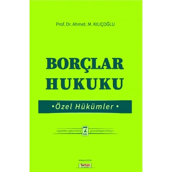 Borçlar Hukuku Özel Hükümler