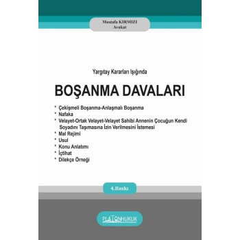 BOŞANMA DAVALARI