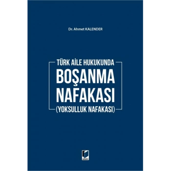 Boşanma Nafakası (Yoksulluk Nafakası)