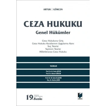 Ceza Hukuku Genel Hükümler