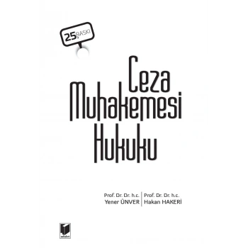 Ceza Muhakemesi Hukuku