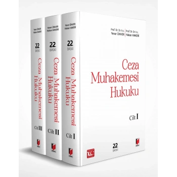Ceza Muhakemesi Hukuku (3 Cilt)