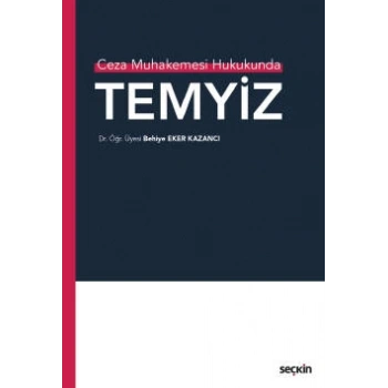 Ceza Muhakemesi HukukundaTemyiz