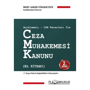 Ceza Muhakemesi Kanunu (El Kitabı)