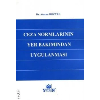 Ceza Normlarının Yer Bakımından Uygulanması