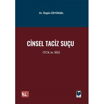 Cinsel Taciz Suçu (TCK m. 105)