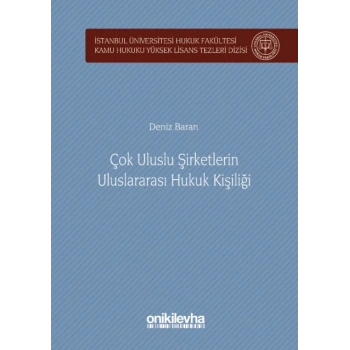 Çok Uluslu Şirketlerin Uluslararası Hukuk Kişiliği